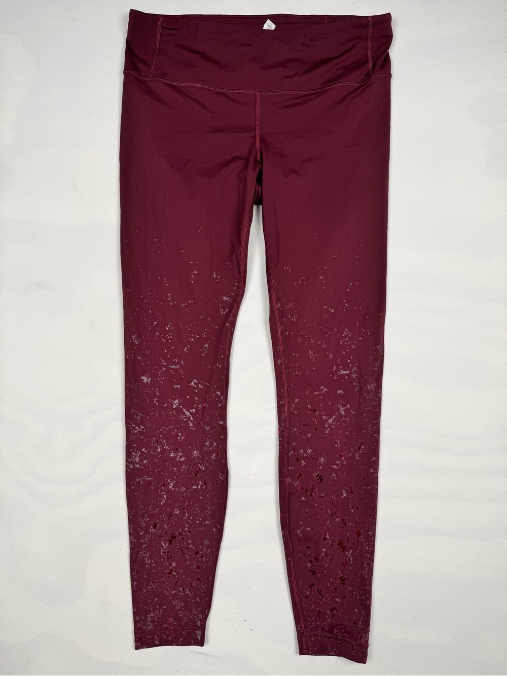 Lululemon Speed Wunder Mid-Rise Tight 28" Speckle Shine Garnet Women’s 12